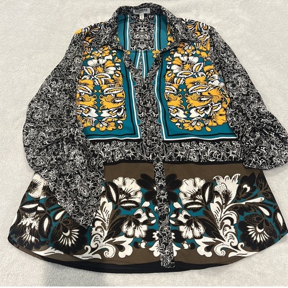 Express Tops - 5/$15 Sale: EUC Express Portofino Original Fit Button Down Blouse